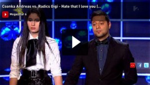 Csonka Andreas és Radics Gigi